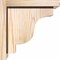 Ekena Millwork Newport Smooth Corbel w/Backplate, Douglas Fir, 7 1/2"W x 10"D x 10"H COR08X10X10NEW01SDF - alternate 2